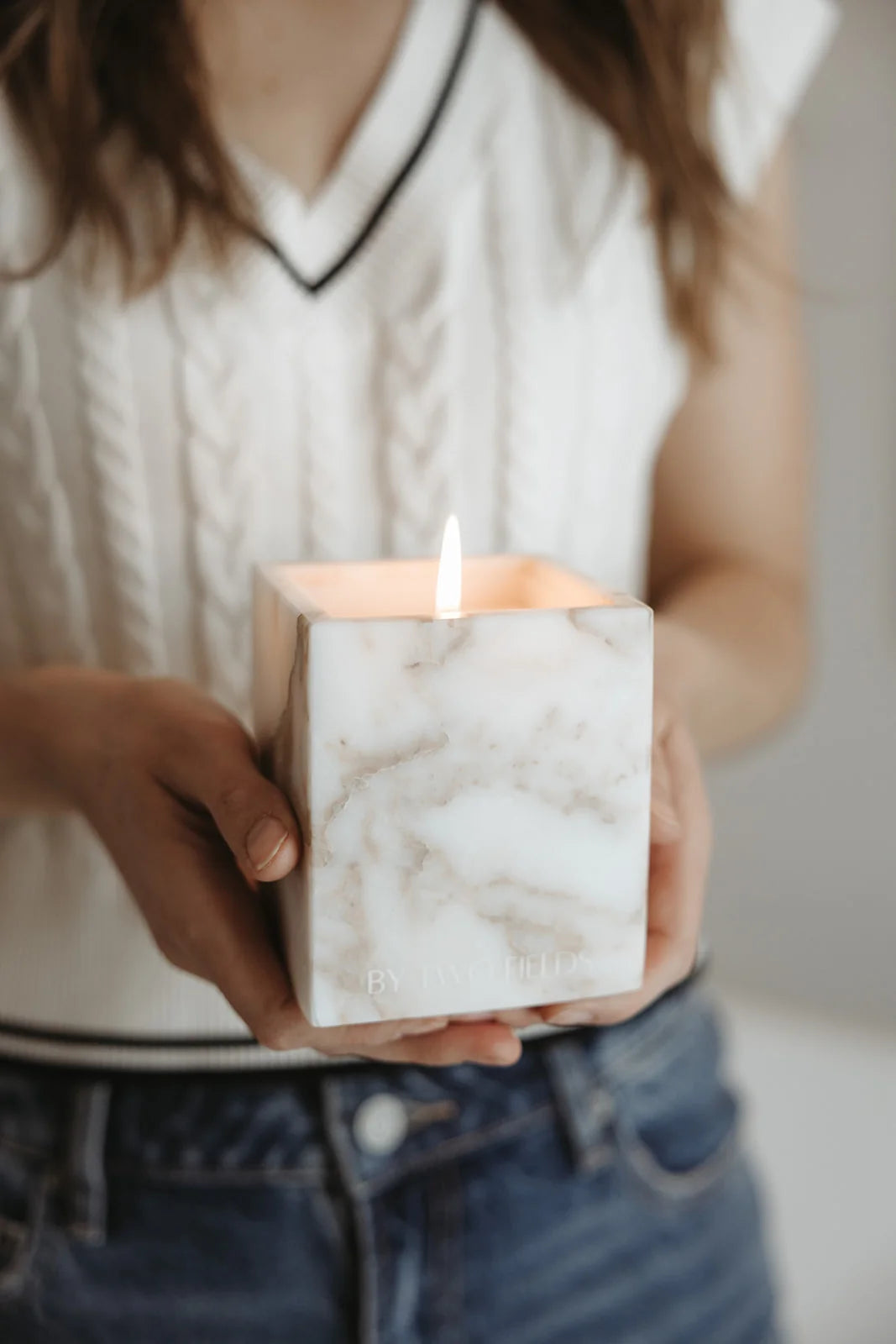 stone candle vessel