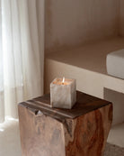 stone candle vessel