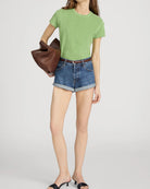 terry short sleeve in green