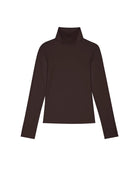 brown long sleeve turtleneck