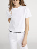 boxy basic white t-shirt