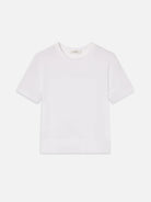 boxy basic white t-shirt