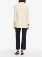 dark straight crop denim pant