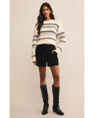 black faux suede shorts