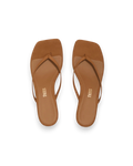 Square Toe Julia Suede | Camel