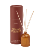 orange glass reed diffuser