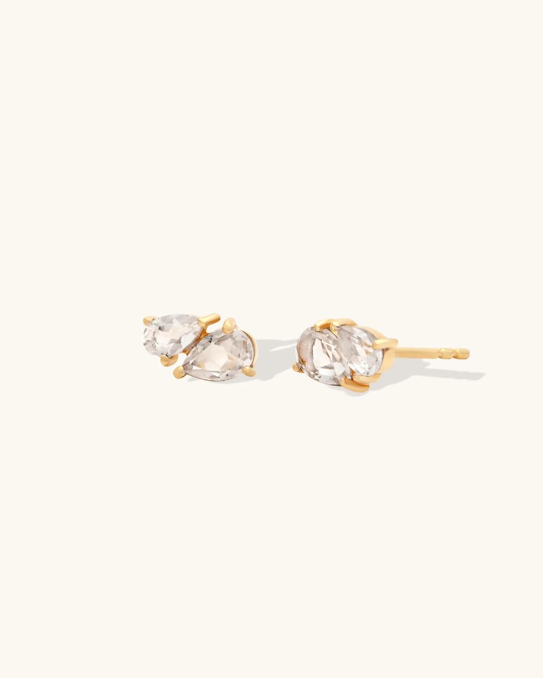 diamond earring studs
