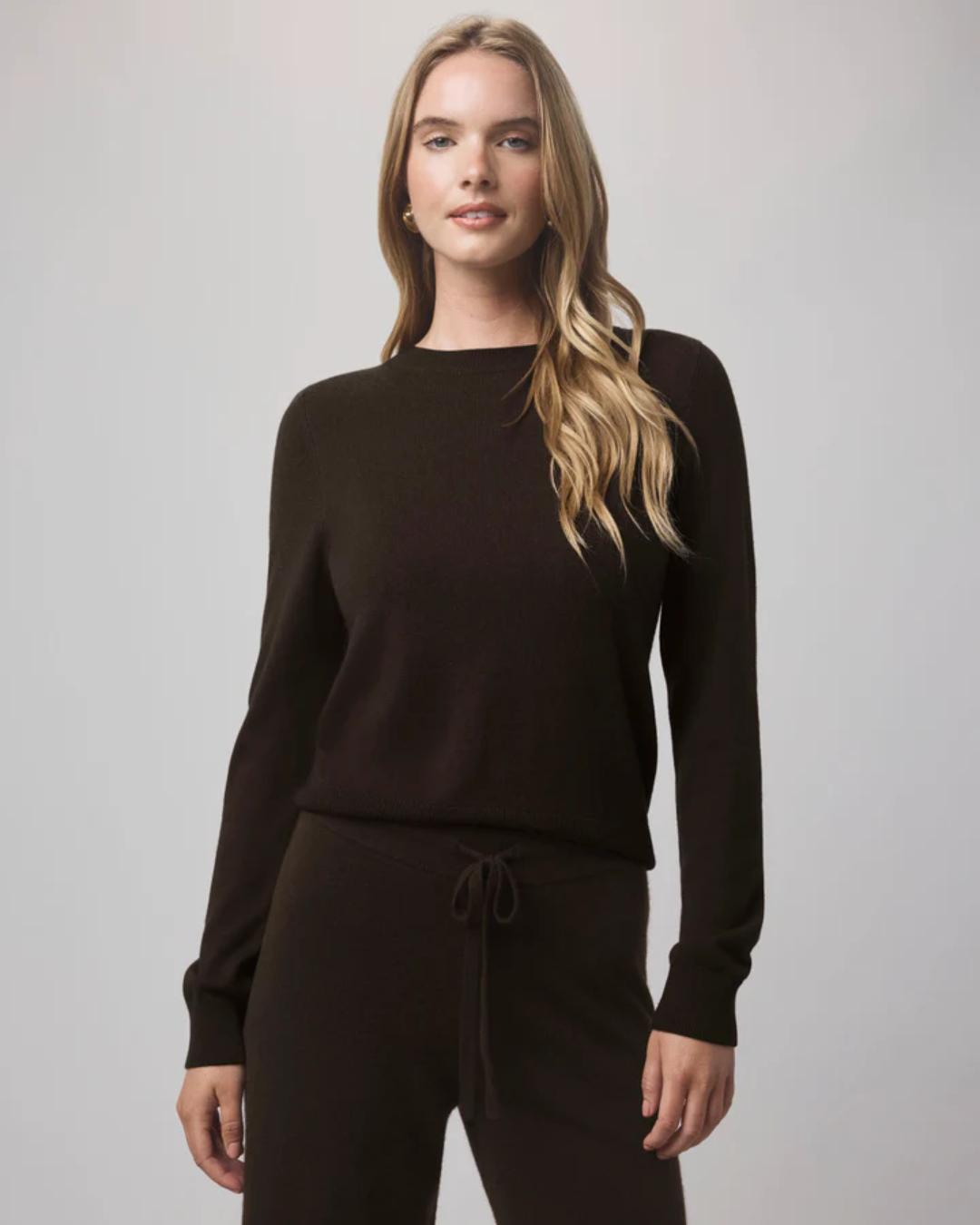 cashmere crewneck sweater