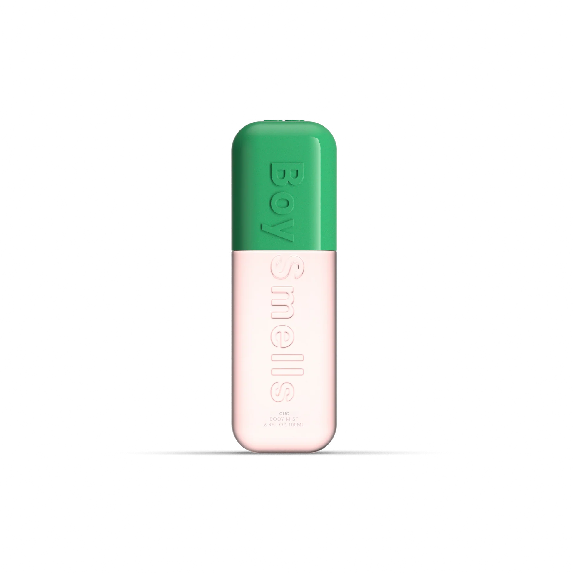travel mist with a green lid