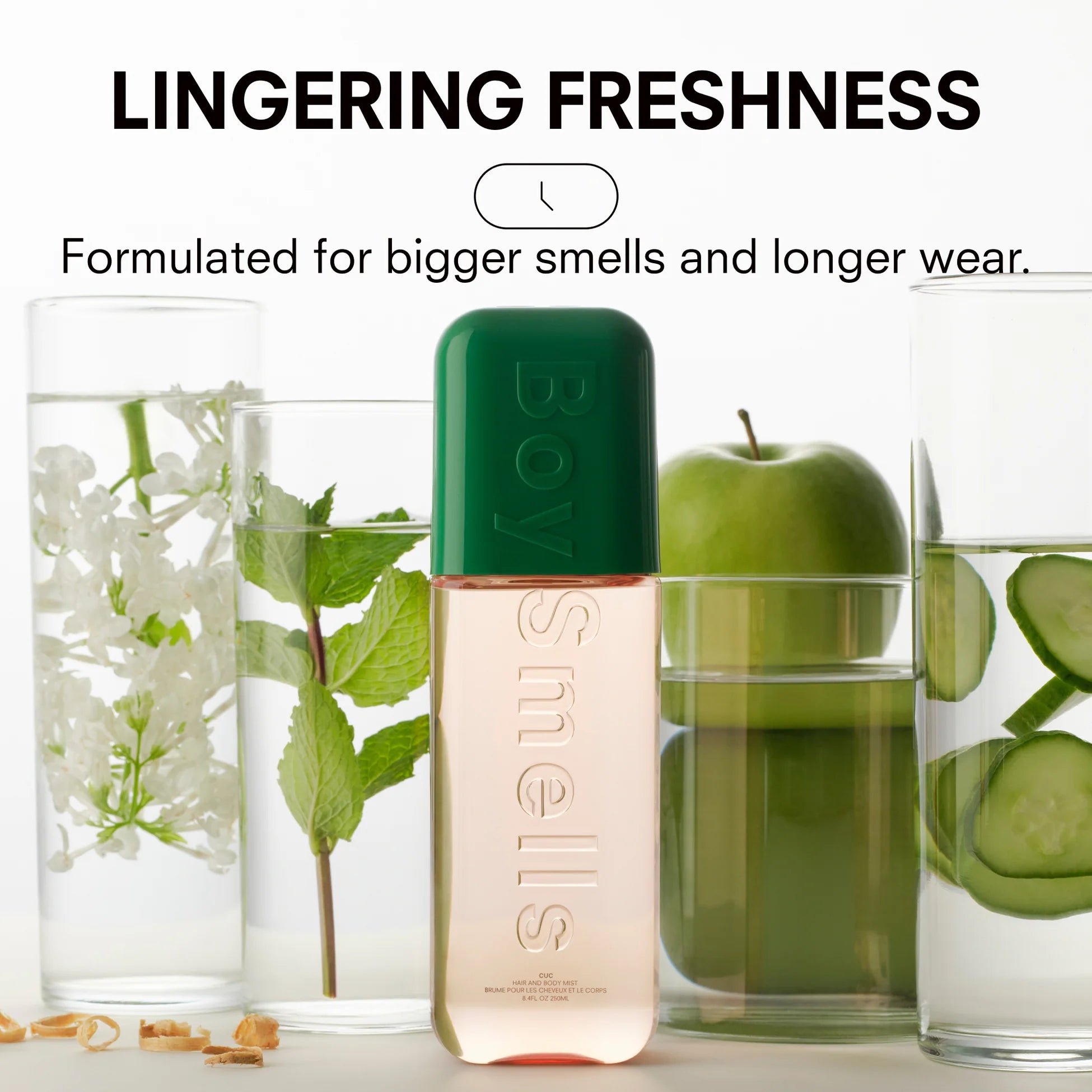 travel mist with a green lid