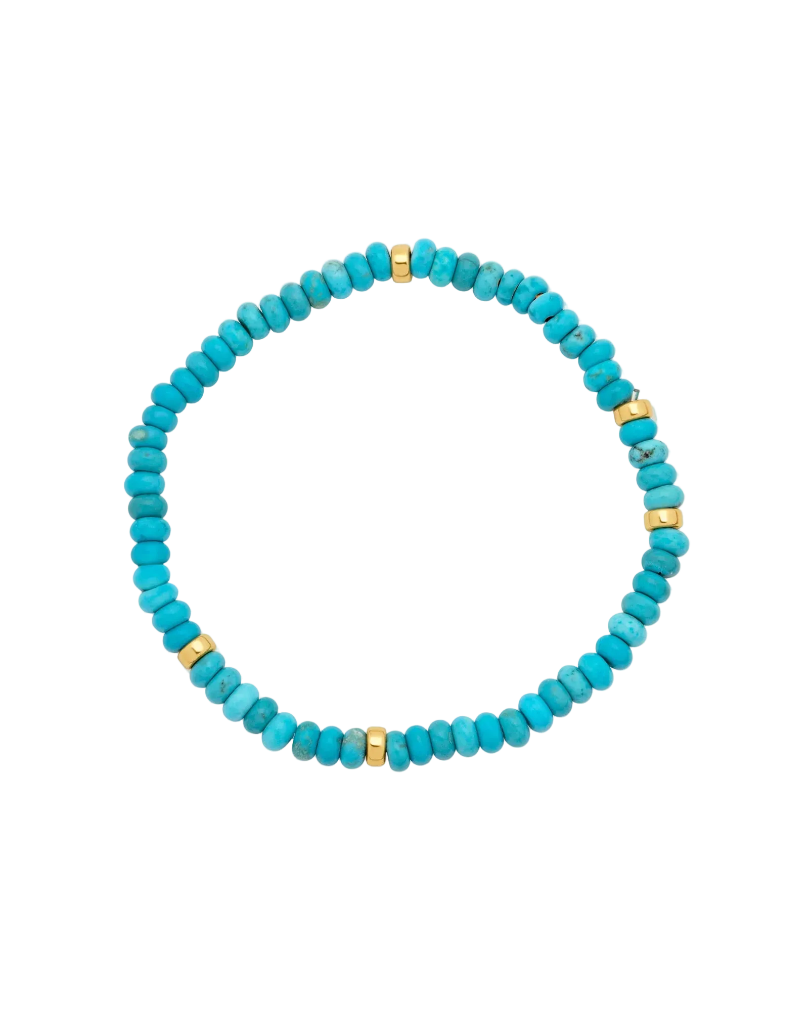 blue beaded bracelet 