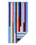 bath towel with lots of colours