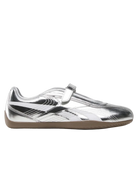 mary jane shoe in silver