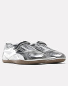 mary jane shoe in silver