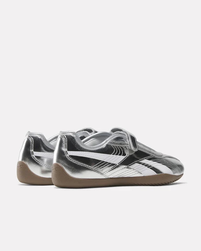 mary jane sneaker in silver