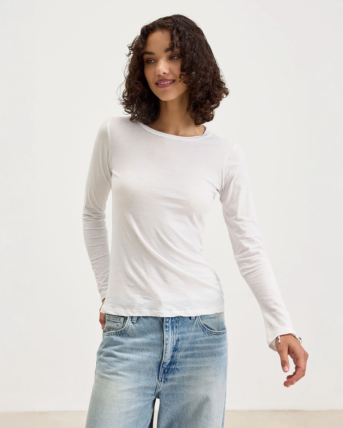 Velvet Zofina Tee in White