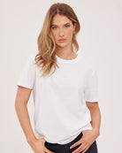 white short sleeve t-shirt