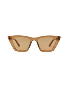 tan sunglasses with light brown lenses
