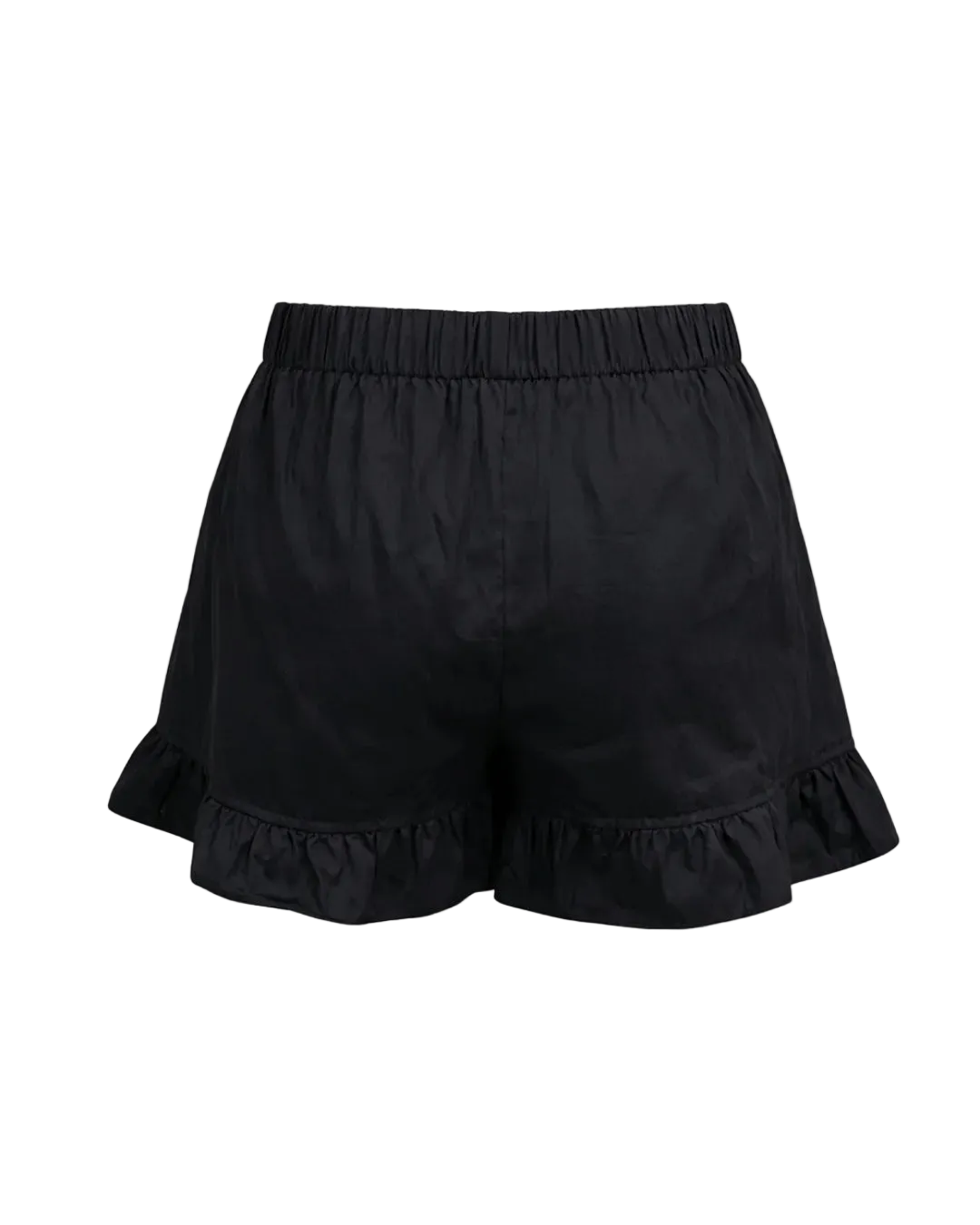 matching short and shirt set in black