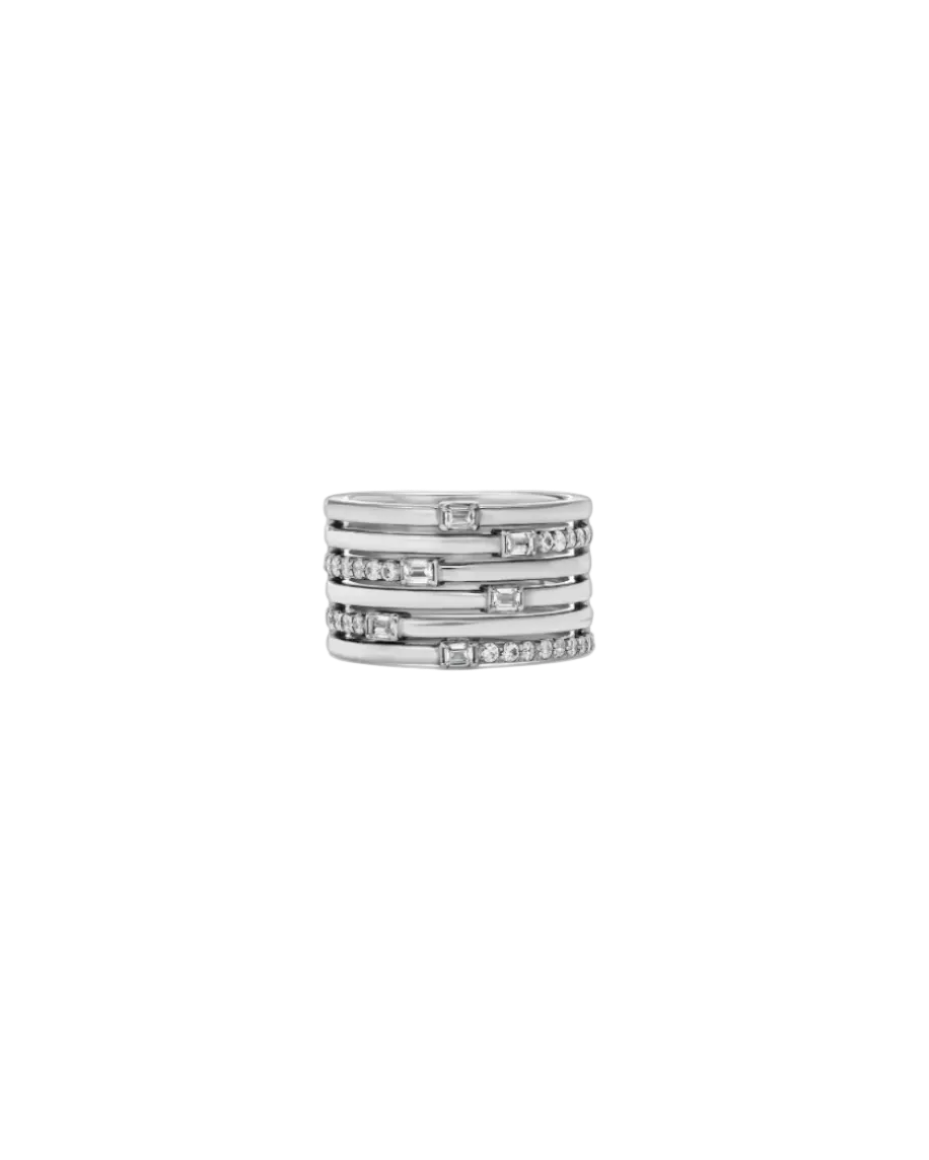 statement silver ring