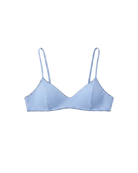blue bikini top