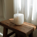 white marble cnadle holder