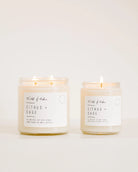 Wild Flicker Citrus and Sage Candle