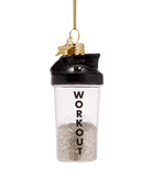 workout shaker bottle ornament