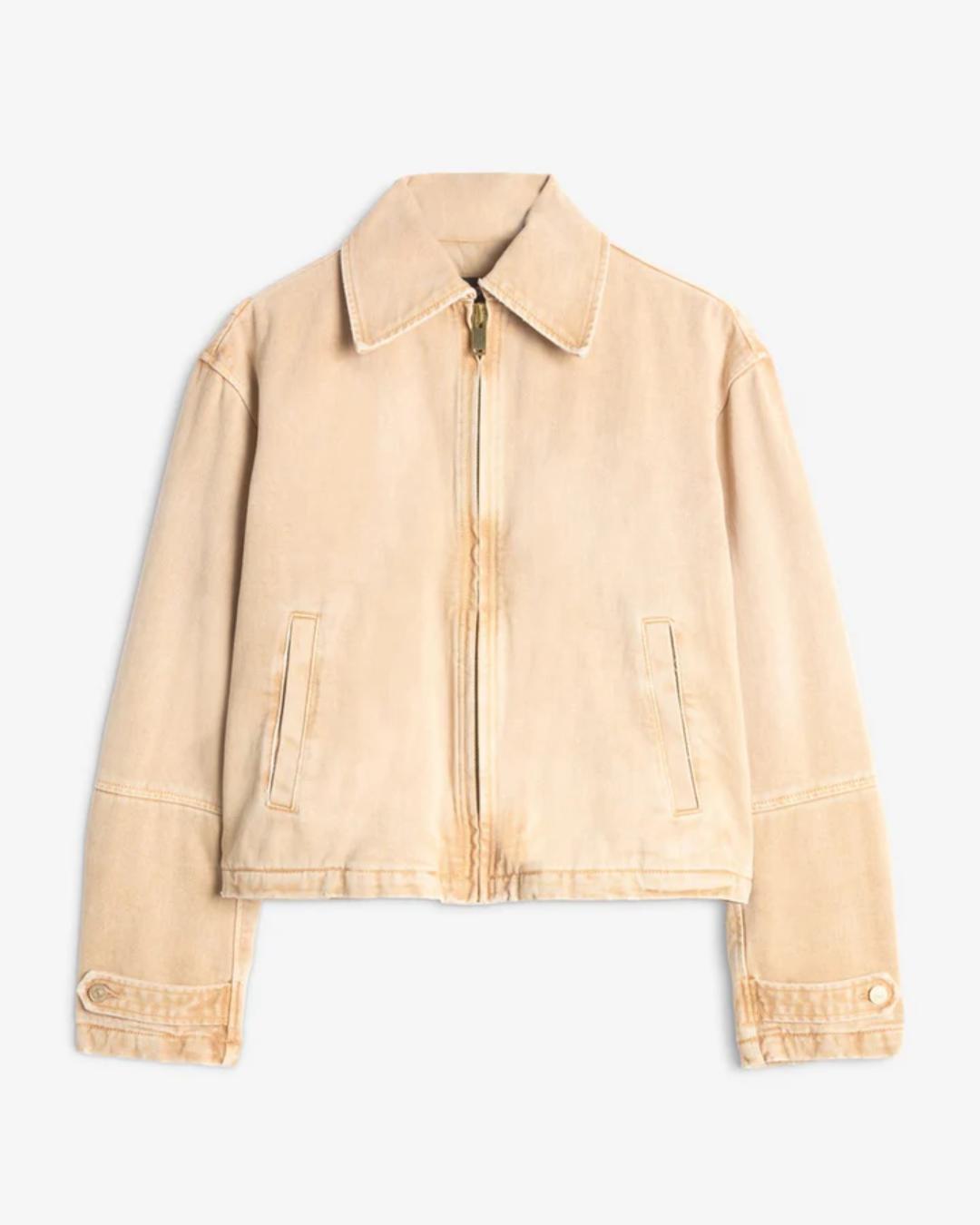 workwear jacket in beige