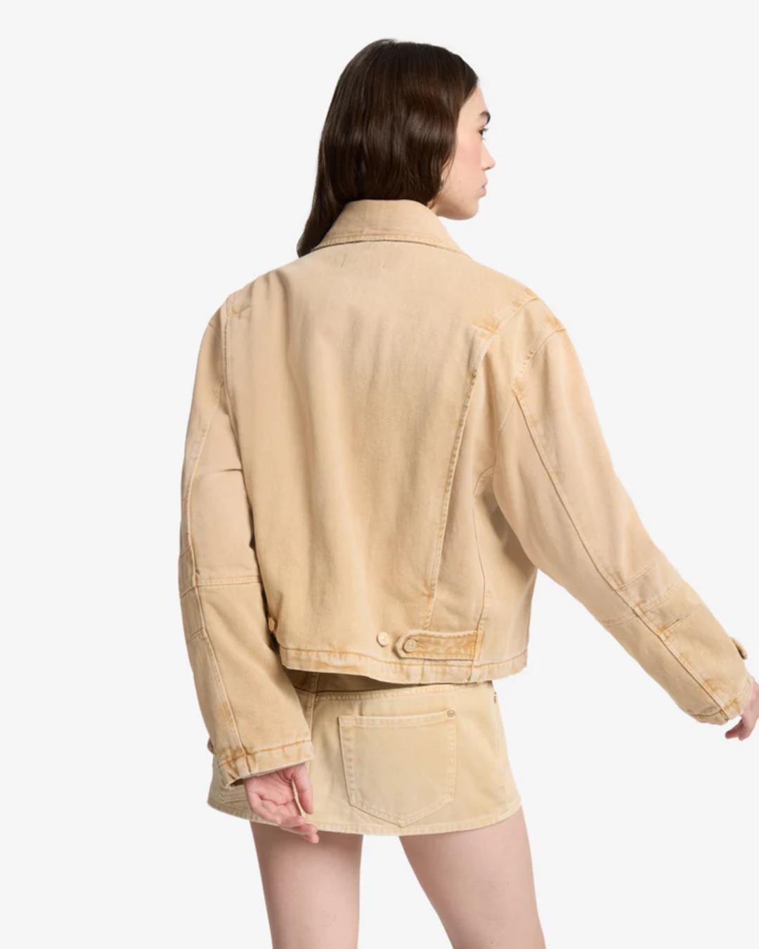 workwear jacket in beige