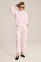 light pink pullover sweater