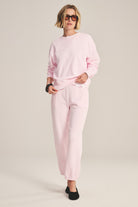 light pink pullover sweater