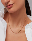 jenny bird thin gold necklace