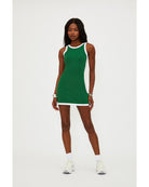 green activewear dress
