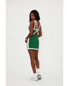 green activewear dress