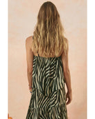 flowy cami in zebra print