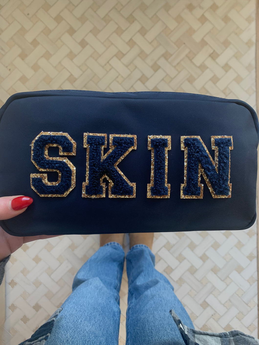 Sapphire Skin Small Pouch