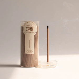 Cotton + Teak Incense