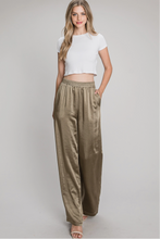 Load image into Gallery viewer, Satin Pants | Olive
