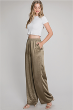 Load image into Gallery viewer, Satin Pants | Olive
