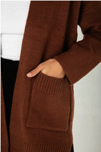 Load image into Gallery viewer, Piper Cardigan | Choc

