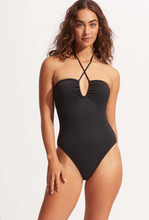 Load image into Gallery viewer, Sea Dive Bandeau One Piece
