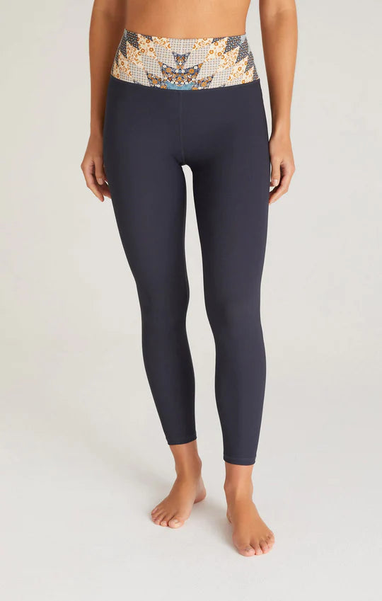 Rib Quilt 7/8 Legging