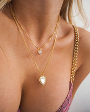 Load image into Gallery viewer, Double Heart Charm Necklace

